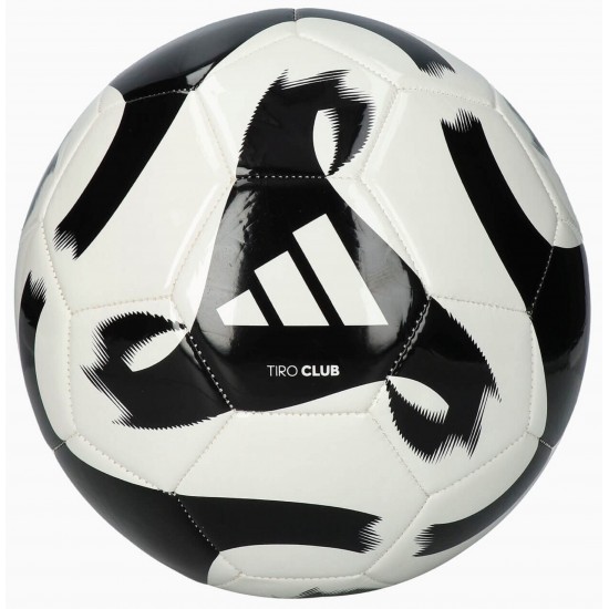 Training Bal Adidas Tiro Club Zwart/Wit - Maat 5